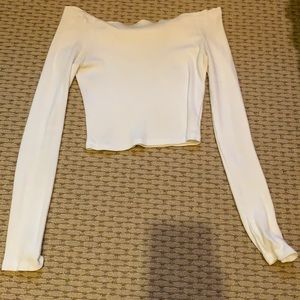 Brandy White Longsleeve